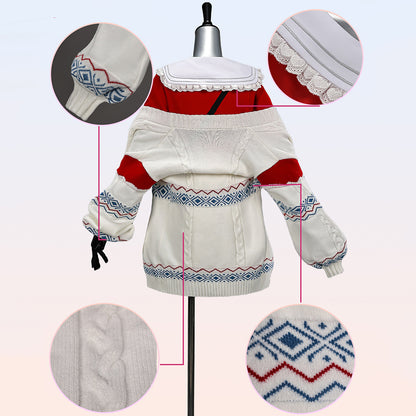 BoomCosplay【S-XXL】Game HSR Cosplay Anaxa Hyacine Collab Costume