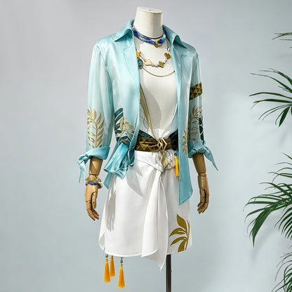 BoomCosplay【S-XXL】Game HSR Cosplay Aventurine Waveflair Costume