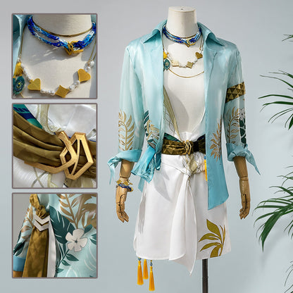 BoomCosplay【S-XXL】Game HSR Cosplay Aventurine Waveflair Costume