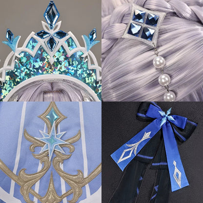 BoomCosplay【S-XXL】Game Genshin Cosplay Tsaritsa Costume