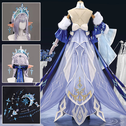 BoomCosplay【S-XXL】Game Genshin Cosplay Tsaritsa Costume