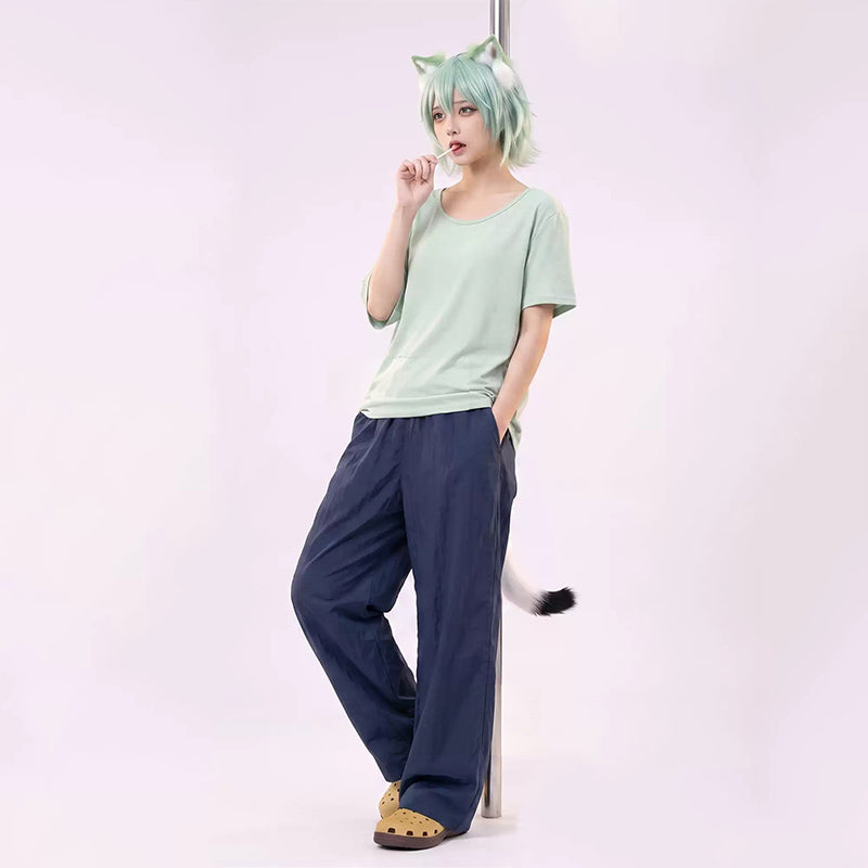 BoomCosplay【S-XXL】【In Stock】 2026 Anime Cosplay Cat Girl Casual Outfit Costume