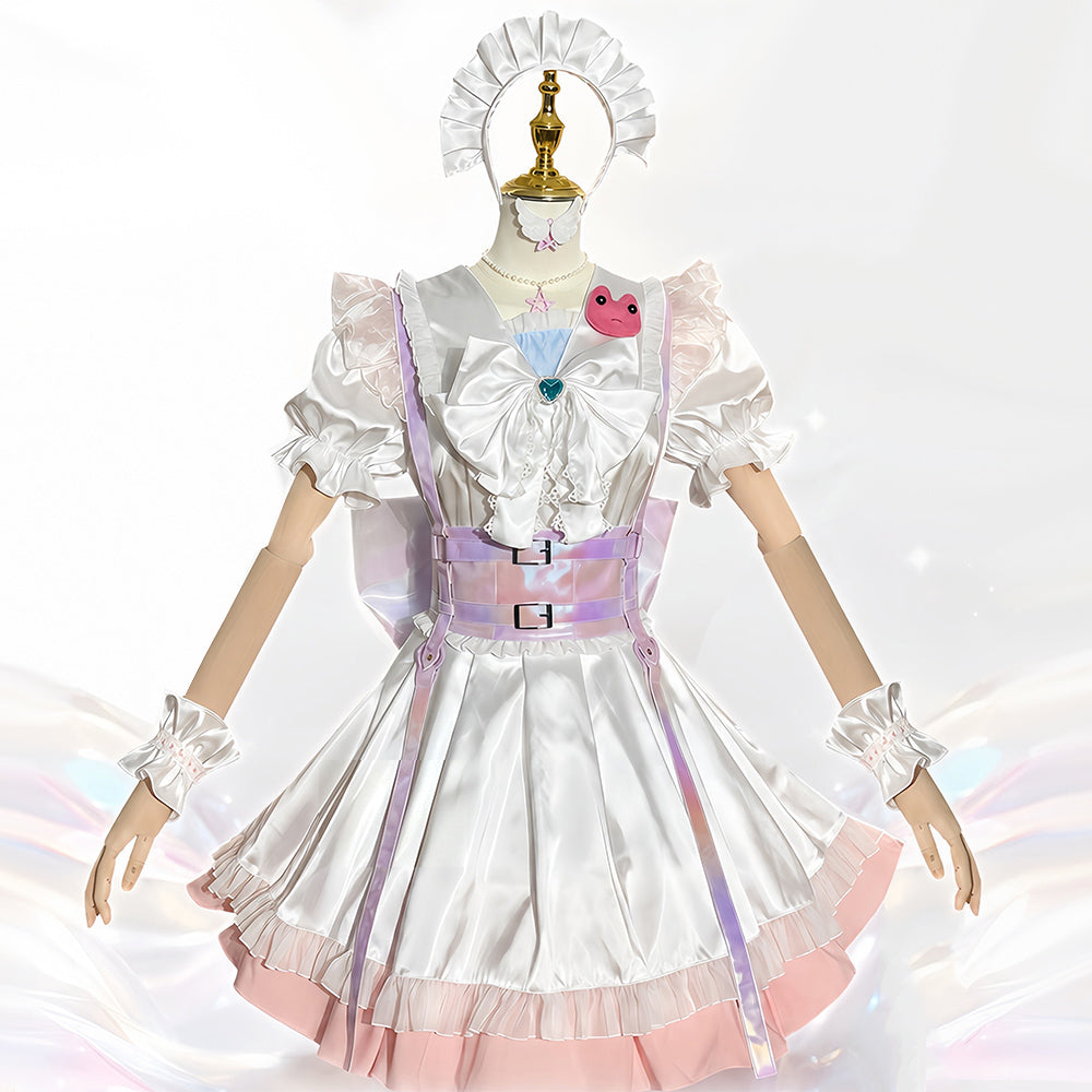 BoomCosplay【S-XXL】【In Stock】Game Streamer Girl Cosplay Magical Girl Costume