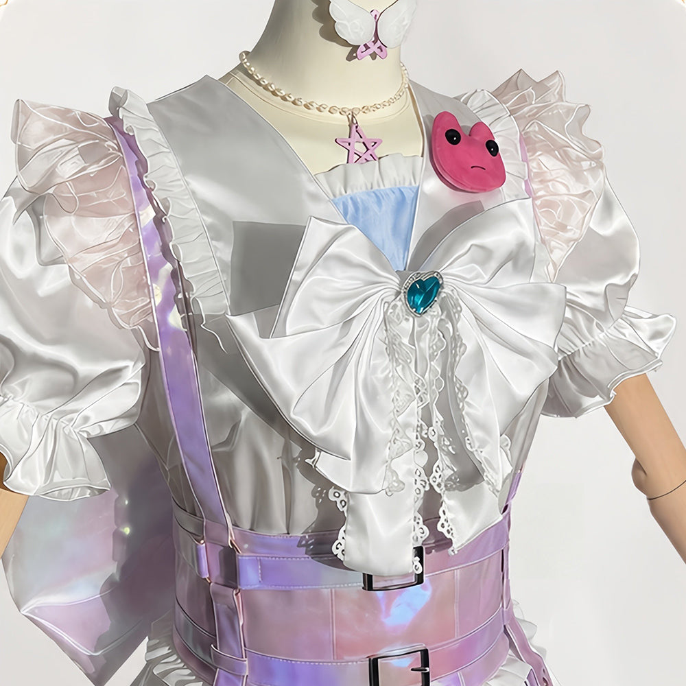 BoomCosplay【S-XXL】【In Stock】Game Streamer Girl Cosplay Magical Girl Costume