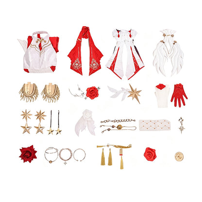 BoomCosplay-SR【S-XXL】【In Stock】Game HSR Cosplay Himeko Nova Costume
