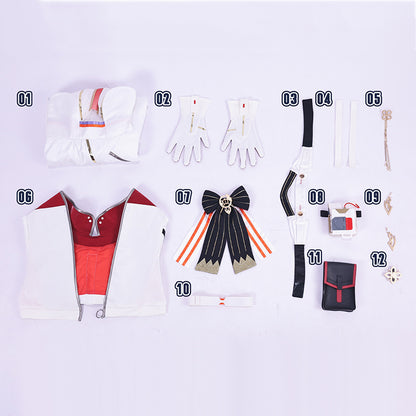 BoomCosplay【S-XXXL】Game WuWa Cosplay Chisa World Tour ''To The New World'' Costume