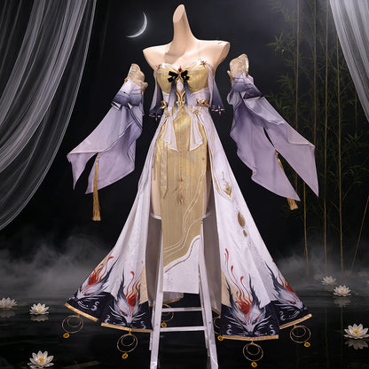 BoomCosplay【S-XXXL】Game WuWa Cosplay Hsin Second Form Costume