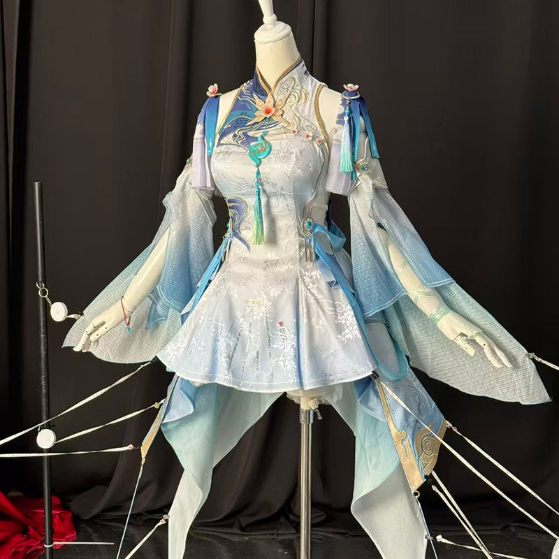 BoomCosplay【S-XXXL】Game WuWa Cosplay Qingxiao Costume