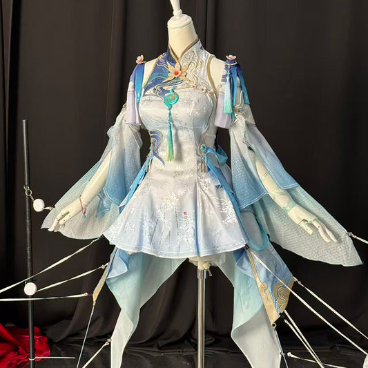 BoomCosplay【S-XXXL】Game WuWa Cosplay Qingxiao Costume
