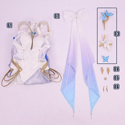 BoomCosplay【S-XXXL】Game WuWa Cosplay The Shorekeeper World Tour ''To The New World'' Costume