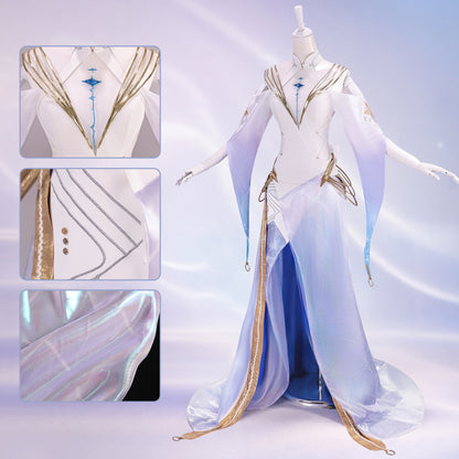 BoomCosplay【S-XXXL】Game WuWa Cosplay The Shorekeeper World Tour ''To The New World'' Costume