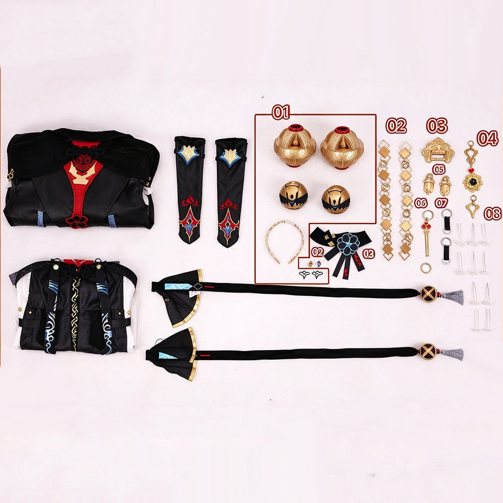 BoomCosplay Spiel Wuwa Cosplay Hiyuki Kostüm A Edition