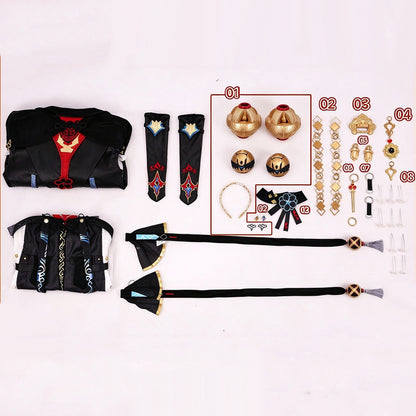 BoomCosplay Spiel Wuwa Cosplay Hiyuki Kostüm A Edition