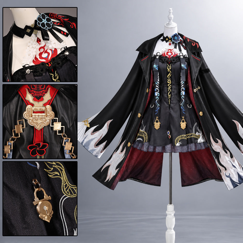 BoomCosplay Spiel Wuwa Cosplay Hiyuki Kostüm A Edition