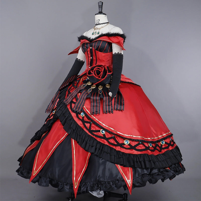 BoomCosplay【XS-XL】Anime Cosplay Bloodstained Bride Sun Princess Bloody Bride Costume