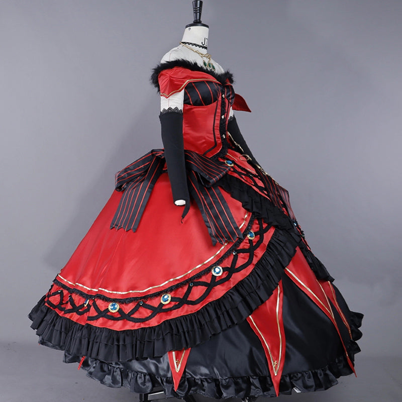BoomCosplay【XS-XL】Anime Cosplay Bloodstained Bride Sun Princess Bloody Bride Costume