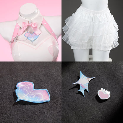BoomCosplay【XS-XL】Game Wuwa Cosplay 2nd anniversary Korea Idol Aemeath Costume