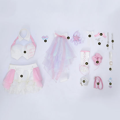 BoomCosplay【XS-XL】Game Wuwa Cosplay 2nd anniversary Korea Idol Aemeath Costume