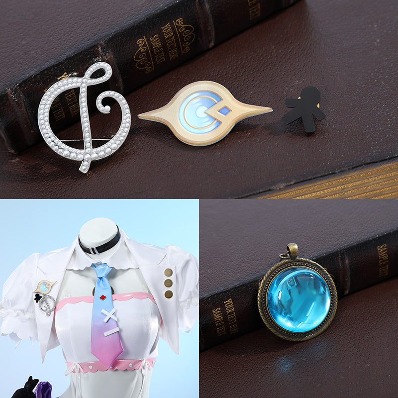BoomCosplay【XS-XL】Game Wuwa Cosplay 2nd anniversary Korea Idol Denia Costume