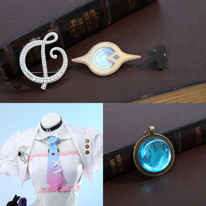 BoomCosplay【XS-XL】Game Wuwa Cosplay 2nd anniversary Korea Idol Denia Costume