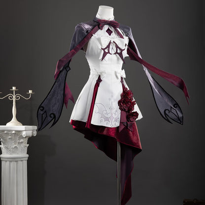 BoomCosplay【S-XL】Game Genshin Cosplay Damselette Columbina Vampire Girl Costume