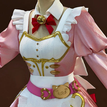 BoomCosplay【XS-XXL】Game Cosplay Nyan Café Nyan Cafe Cat Cafe Maid Costume