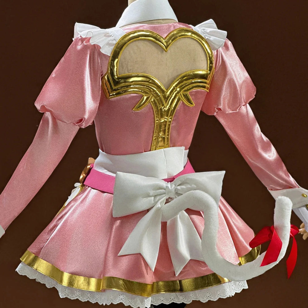 BoomCosplay【XS-XXL】Game Cosplay Nyan Café Nyan Cafe Cat Cafe Maid Costume