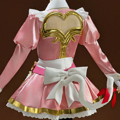 BoomCosplay【XS-XXL】Game Cosplay Nyan Café Nyan Cafe Cat Cafe Maid Costume
