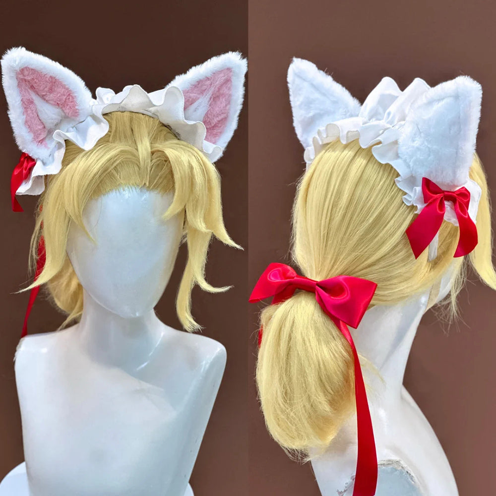 BoomCosplay【XS-XXL】Game Cosplay Nyan Café Nyan Cafe Cat Cafe Maid Costume