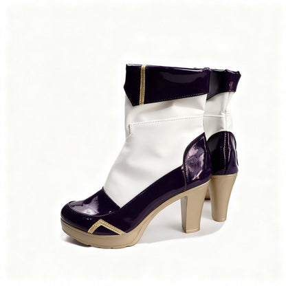 BoomCosplay Game HSR Cosplay Evanescia Schwarze Schuhe