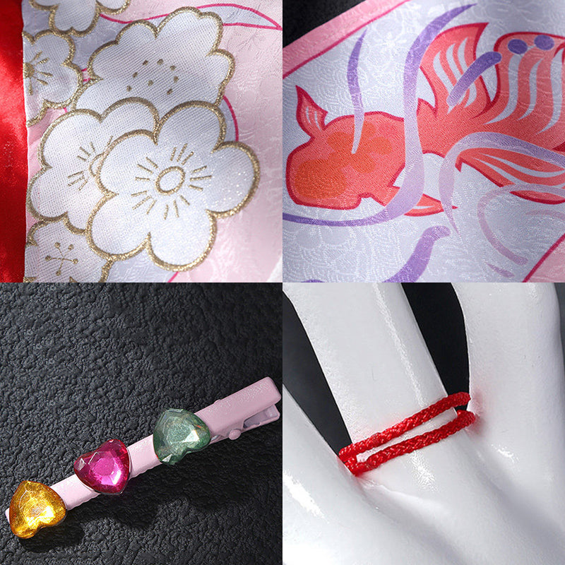 BoomCosplay【XS-XXL】Game HSR Cosplay Evanescia Lunar Blossoming Costume