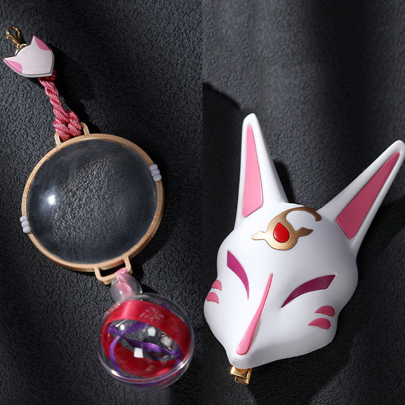BoomCosplay【XS-XXL】Game HSR Cosplay Evanescia Lunar Blossoming Costume