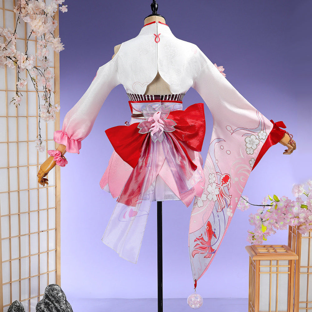 BoomCosplay【XS-XXL】Game HSR Cosplay Evanescia Lunar Blossoming Costume
