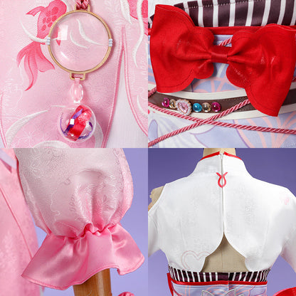 BoomCosplay【XS-XXL】Game HSR Cosplay Evanescia Lunar Blossoming Costume