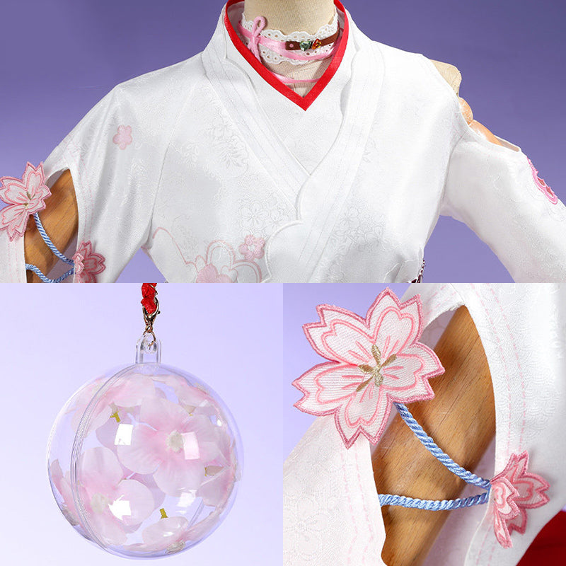 BoomCosplay【XS-XXL】Game HSR Cosplay Evanescia Lunar Blossoming Costume