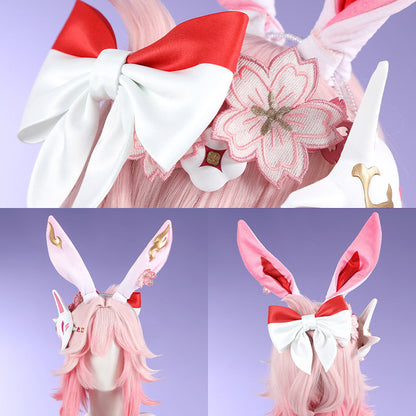 BoomCosplay【XS-XXL】Game HSR Cosplay Evanescia Lunar Blossoming Costume