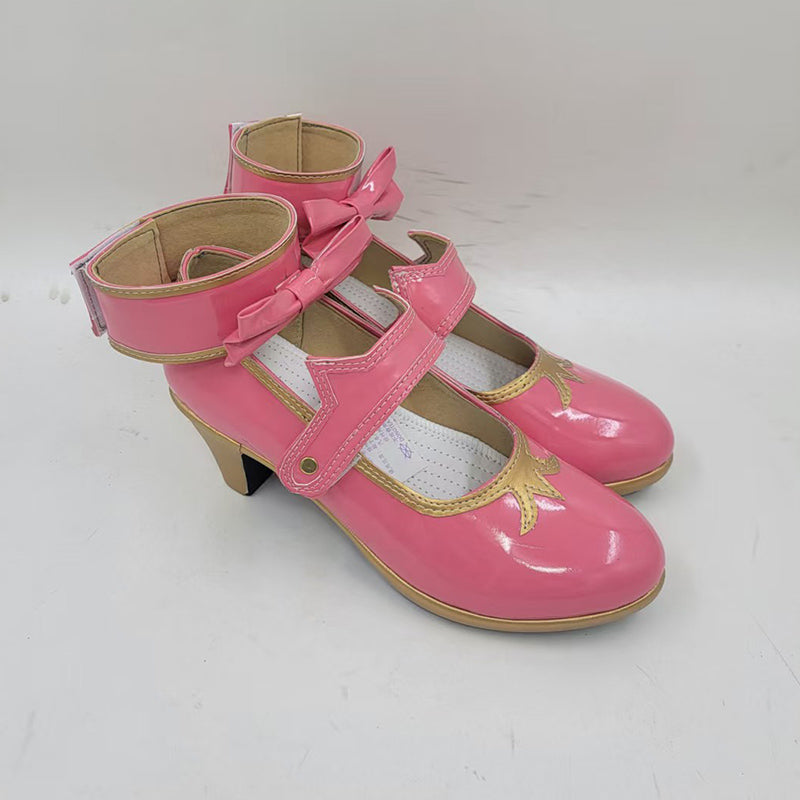 BoomCosplay Game HSR Cosplay Evanescia Schwarze Schuhe