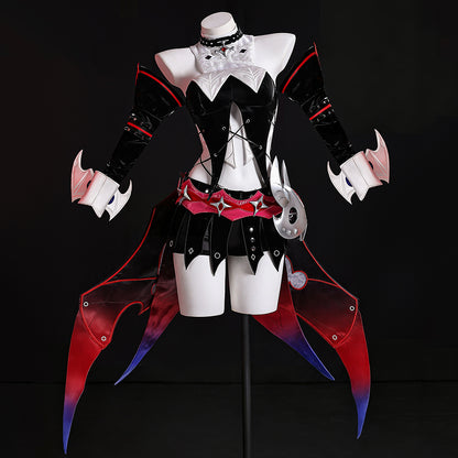 BoomCosplay【XS-XXL】Game ZZZ Cosplay Claret Flint Costume