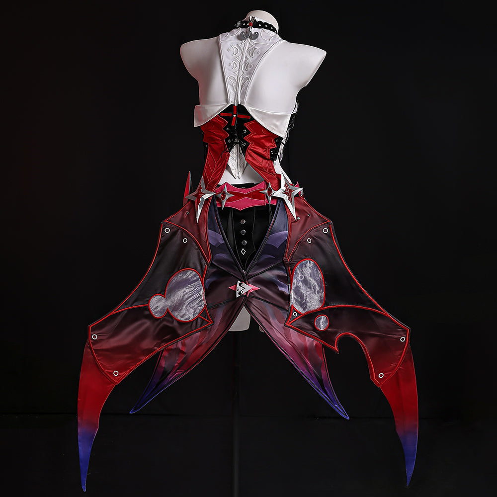BoomCosplay【XS-XXL】Game ZZZ Cosplay Claret Flint Costume
