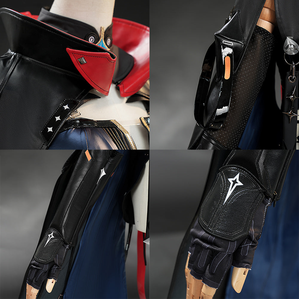 BoomCosplay【XS-XXL】Game ZZZ Cosplay Eldreda Sunbringer Costume - Horn select