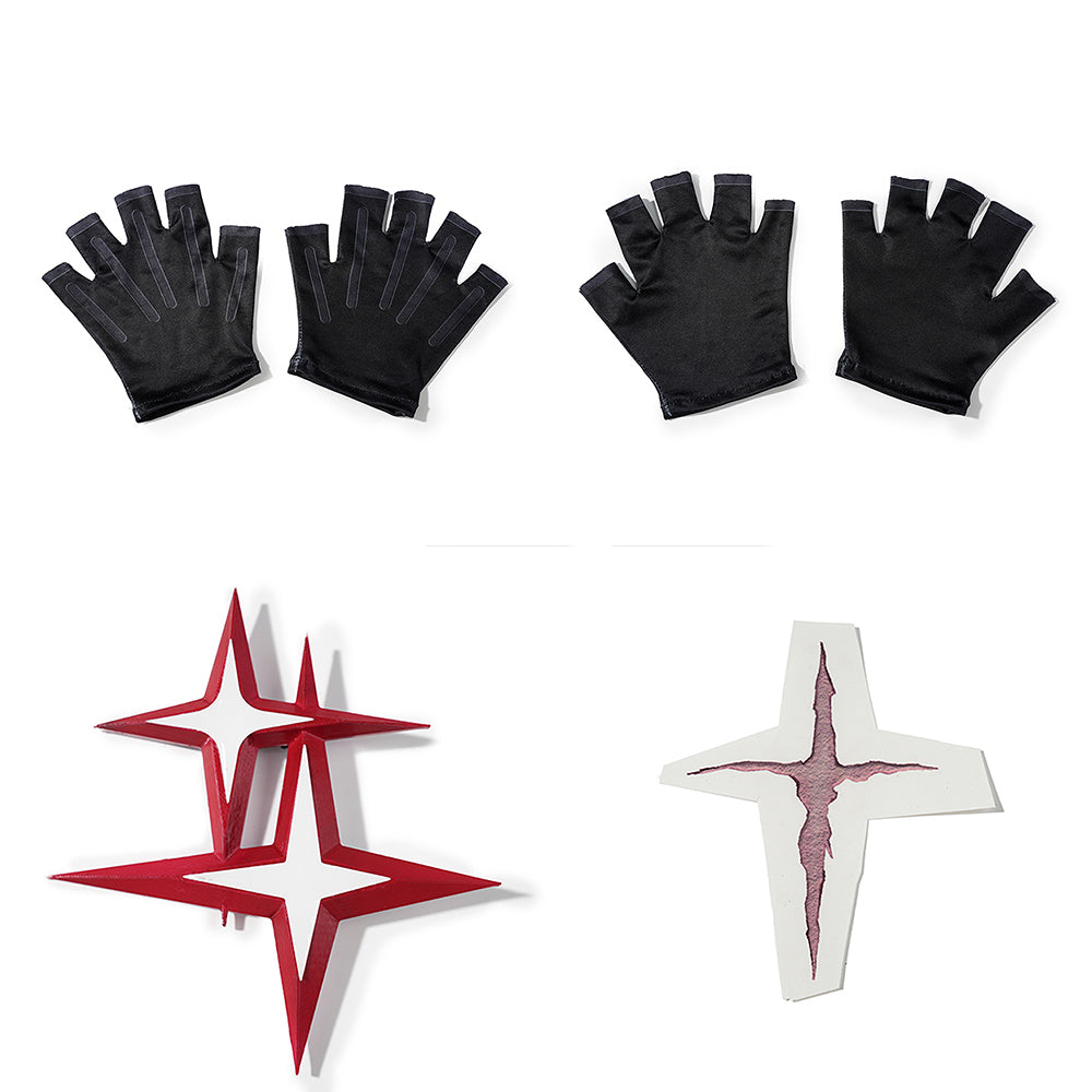 BoomCosplay【XS-XXL】Game ZZZ Cosplay Eldreda Sunbringer Costume - Horn select