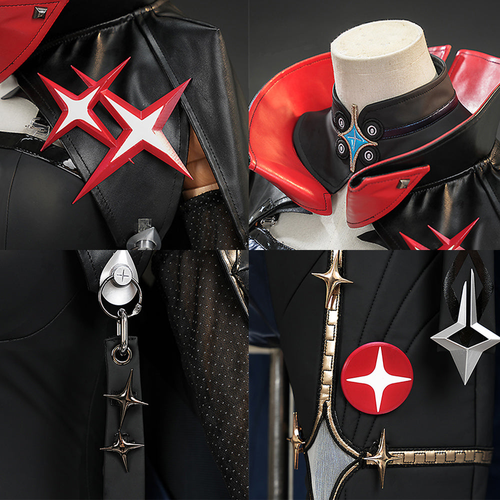 BoomCosplay【XS-XXL】Game ZZZ Cosplay Eldreda Sunbringer Costume - Horn select
