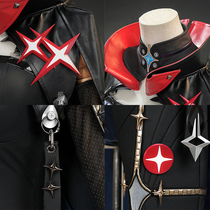 BoomCosplay【XS-XXL】Game ZZZ Cosplay Eldreda Sunbringer Costume - Horn select