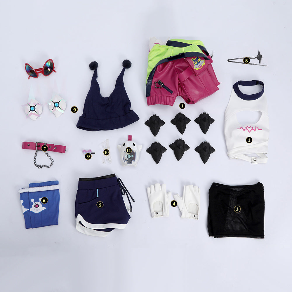 BoomCosplay【XS-XXL】Game Cosplay Space Star Costume