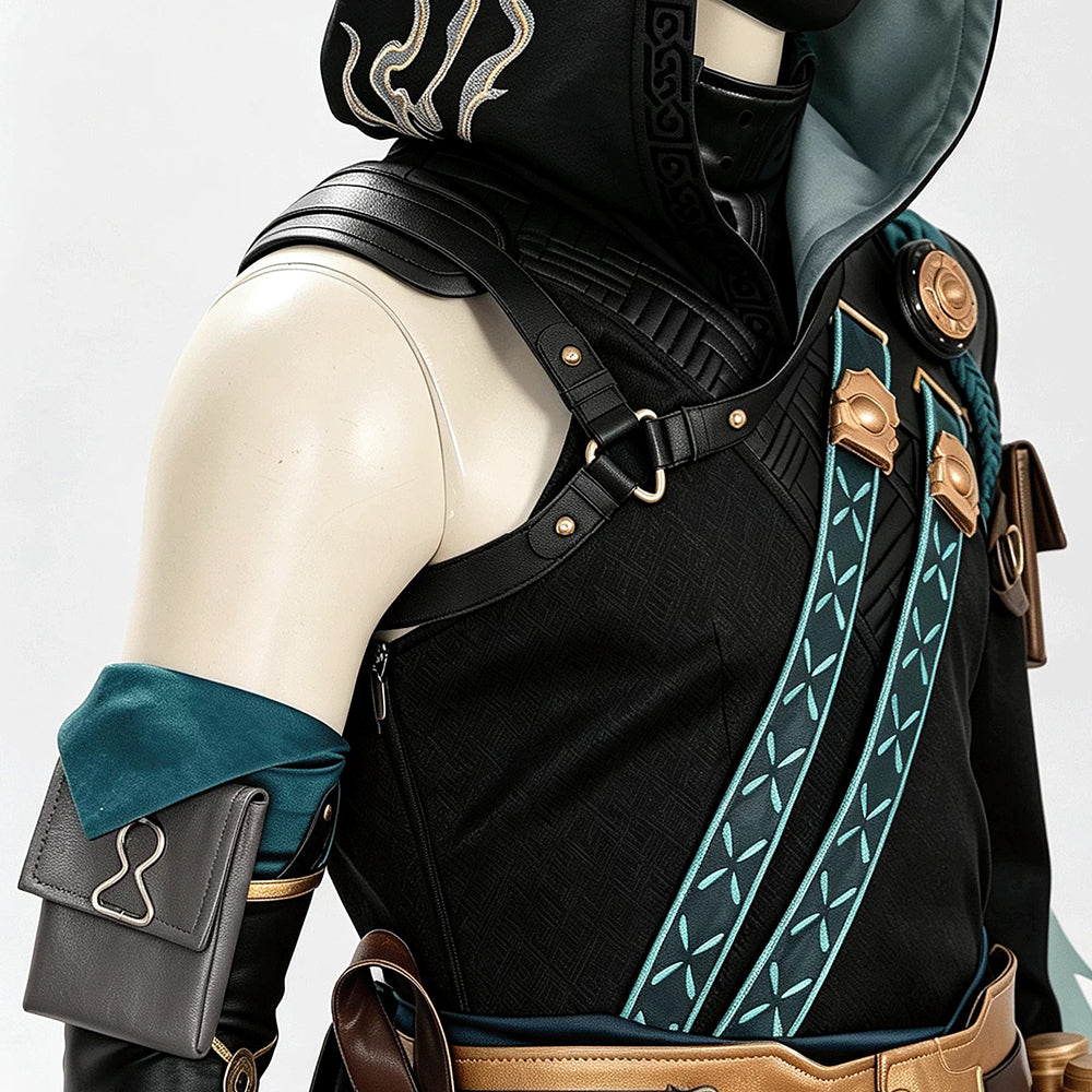 BoomCosplay【XS-XXL】Game WuWa Cosplay Jingran Costume