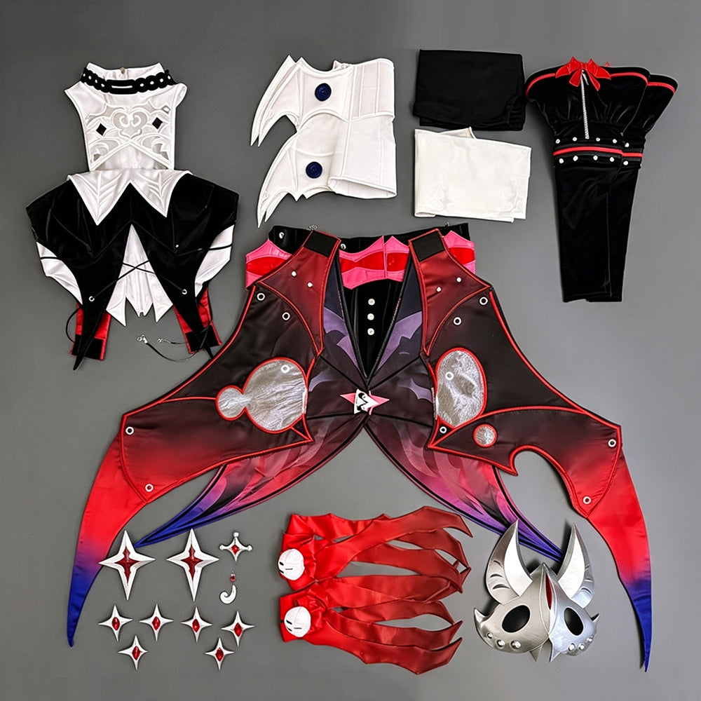 BoomCosplay【XS-XXL】Game ZZZ Cosplay Claret Flint Costume