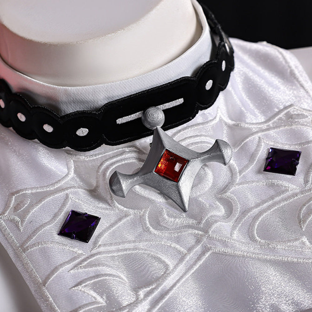 BoomCosplay【XS-XXL】Game ZZZ Cosplay Claret Flint Costume