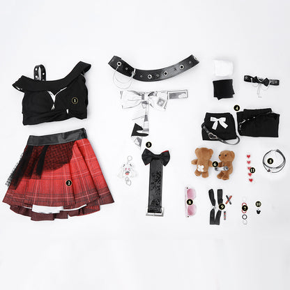 BoomCosplay【XS-XXL】【In Stock】 Game HSR Cosplay Sparxie Candy-Coated Waves Costume