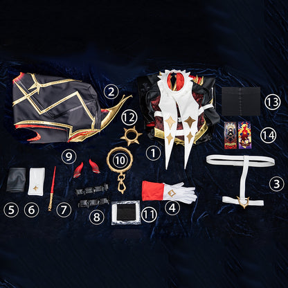 BoomCosplay【XS-XXXL】 Game Cosplay High Priestess Costume