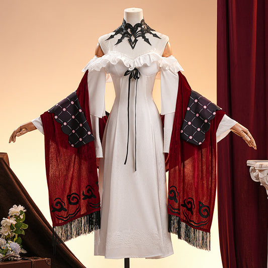 BoomCosplay【XS-XXL】Game Genshin Cosplay La Signora Nightgown Costume